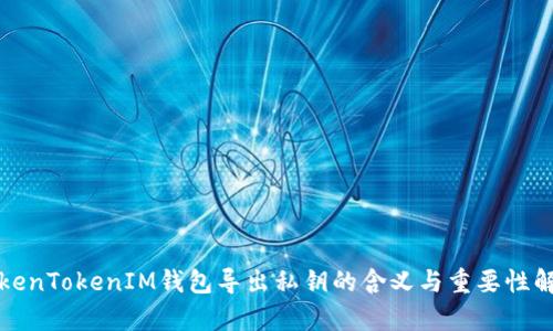 TokenTokenIM钱包导出私钥的含义与重要性解析
