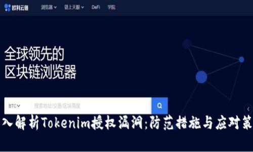 深入解析Tokenim授权漏洞：防范措施与应对策略