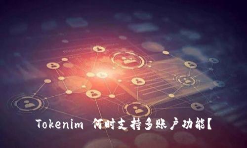 Tokenim 何时支持多账户功能？