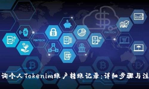 如何查询个人Tokenim账户转账记录：详细步骤与注意事项
