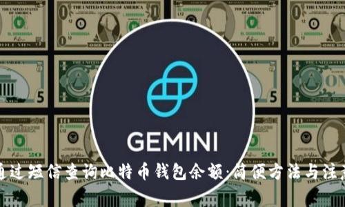 如何通过短信查询比特币钱包余额：简便方法与注意事项